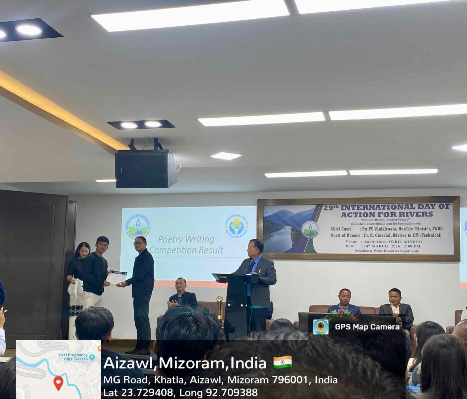 MCC @ The 29th International Day of Action for Rivers organised by Irrigation & Water Resources Department