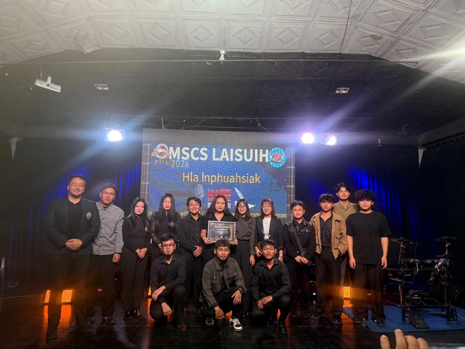 MCC Art & Music Club Band @Mizo Song Composers Society Laisuih Hla Inphuahsiak