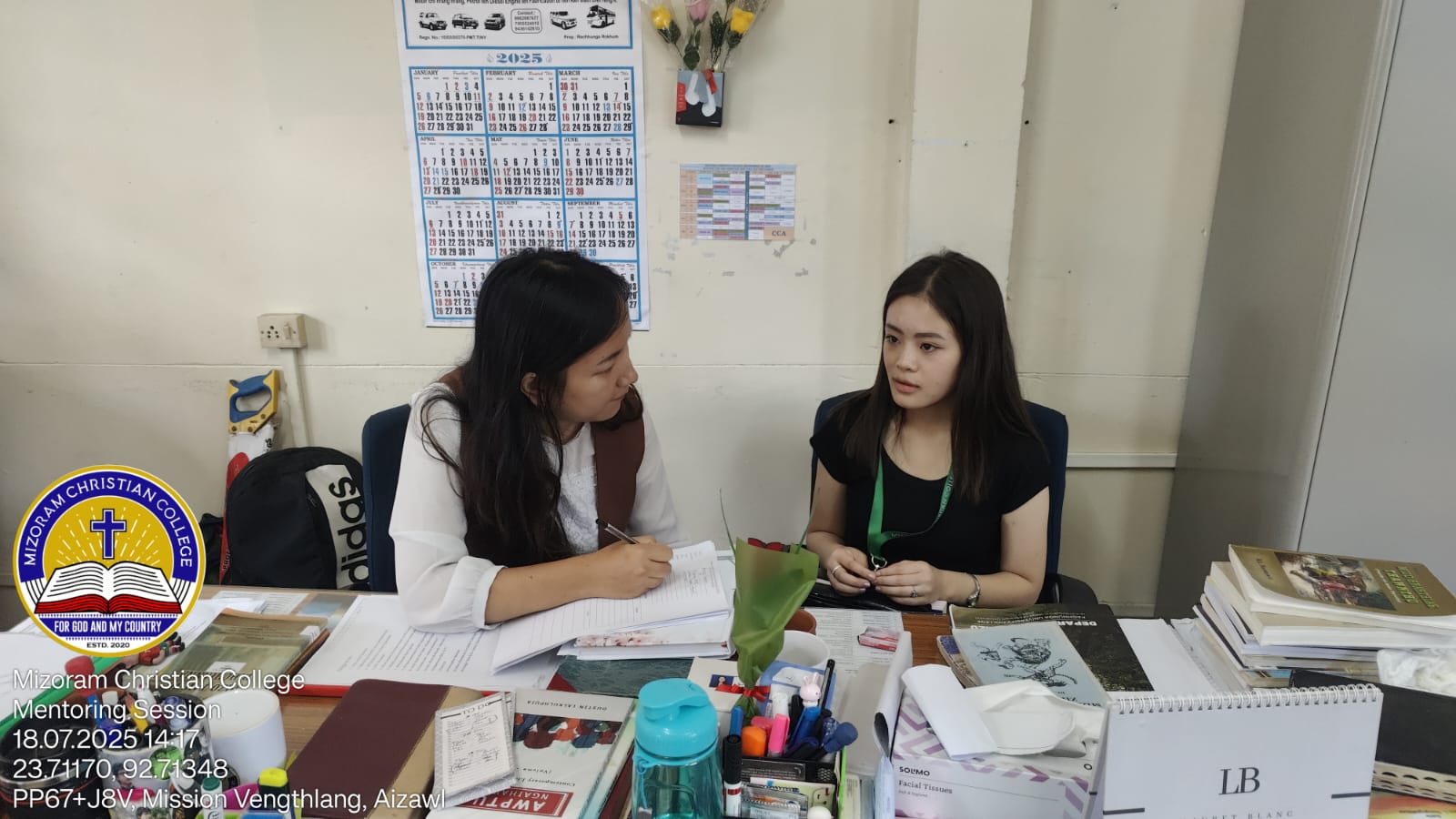 English Department Commences Mentoring Session for the Academic Year 2025-26