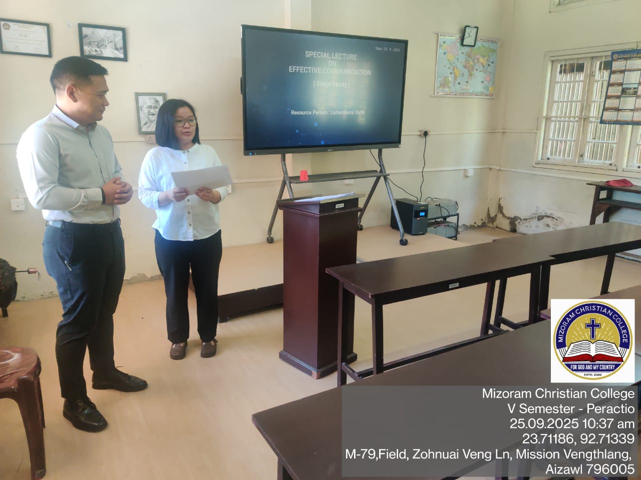 Political Science Peractio Course "Effective Communication"