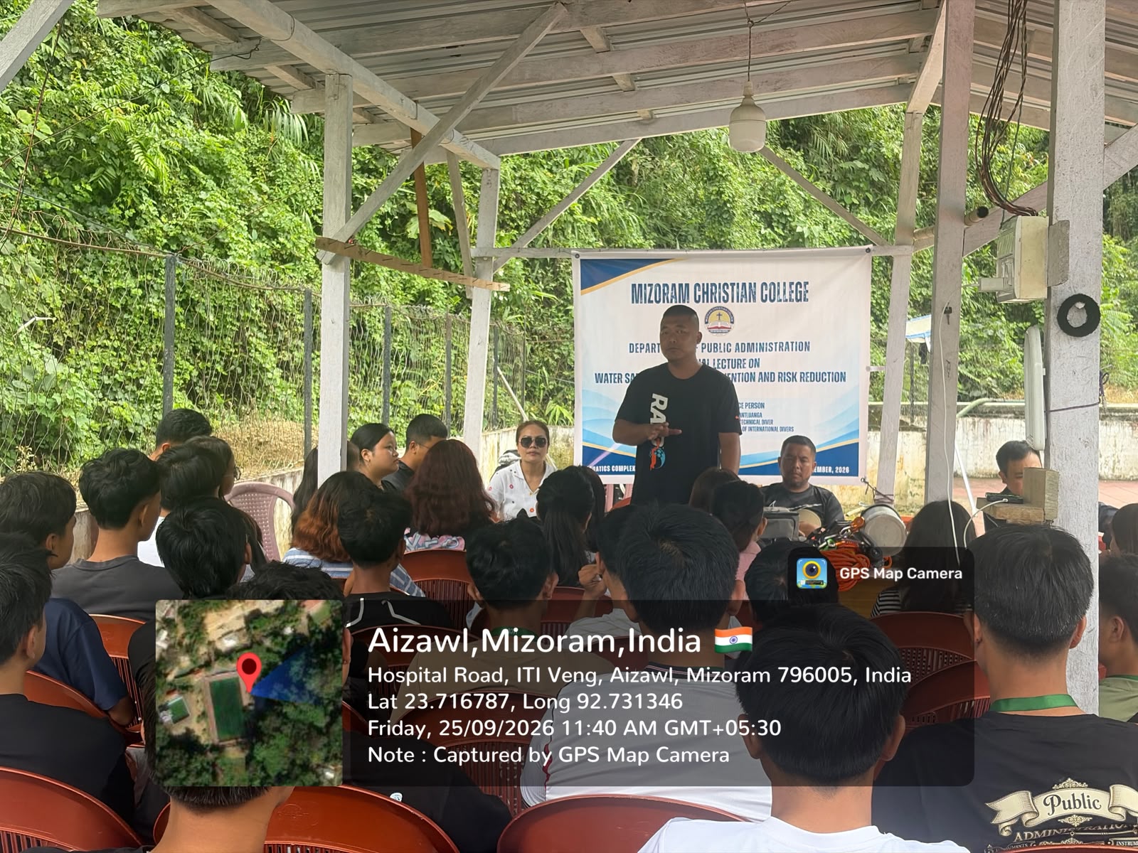 Department of Public Administration Off-Campus Class at Aquatic Complex, ITI
